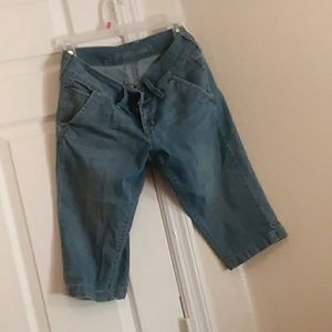 ULTRA BLUE old Navy capris